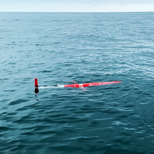 spray glider at the ocean surface